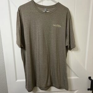 The Woodsman Company Heather Brown Men's Tee XXL